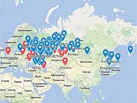23.03.2017 - Карта географии наших заказчиков